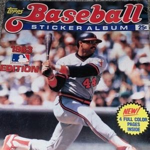 1983 MLB Sticker Album (2)